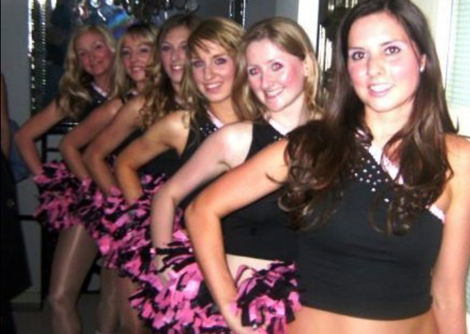 Cheerleading party